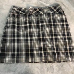Plaid Skirt